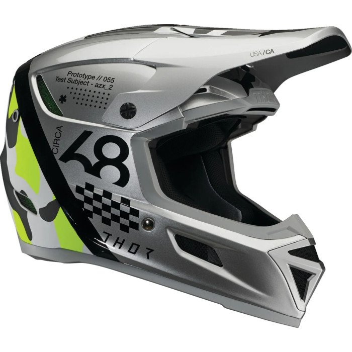 HELMET REFLEX SPORT RIOT GY/AC