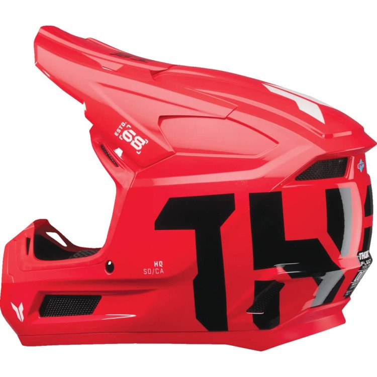 HELMET FLEET YOUTH FORGE RED M