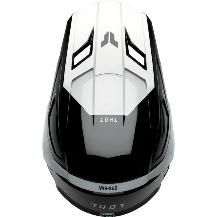 HELMET FLEET YTH STORM BK/WH S