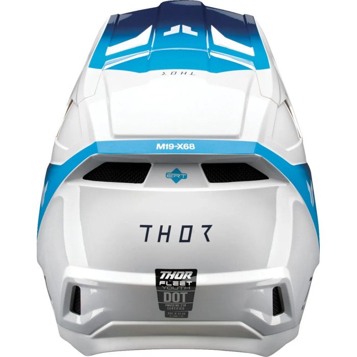 HELMET FLEET YTH STORM WH/NV L