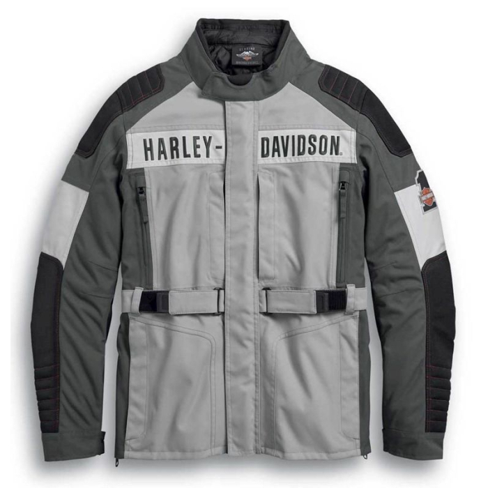 Men's Harley-Davidson Vanocker Textile Riding Jacket - vyriška važiavimo striukė