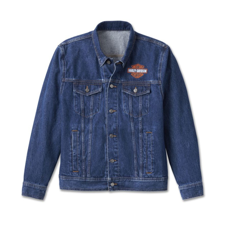 Harley-Davidson® Men's Denim Jacket - Vyriška džinsinė striukė