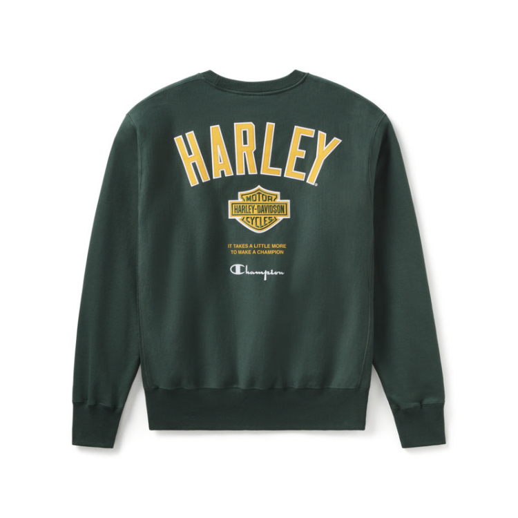 Champion x Harley-Davidson Fanatic Crew Neck Sweatshirt - džemperis