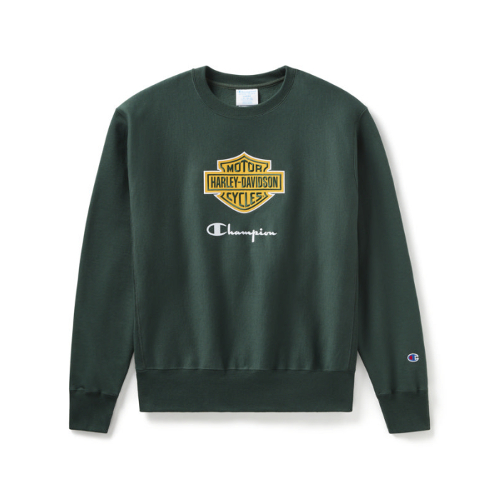 Champion x Harley-Davidson Fanatic Crew Neck Sweatshirt - džemperis