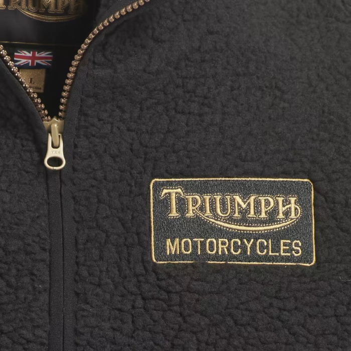 Triumph Mens Roadhouse High Pile Fleece - Laisvalaikio striukė