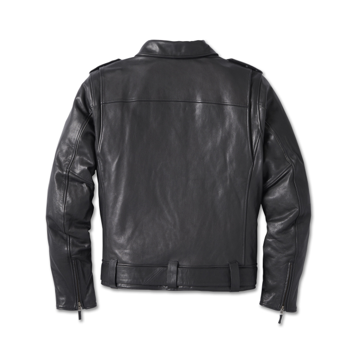 Men's 120th Anniversary Cycle Champ Leather Biker Jacket - Jubiliejinė važiavimo striukė