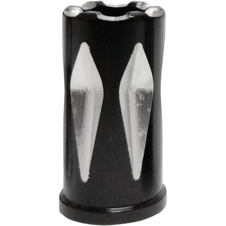 CAPS VALVE STEM RIVAL BLK