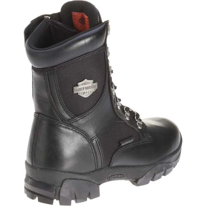 Harley-Davidson® Women's Hennie Waterproof Black Leather Motorcycle Boots - Moteriški batai