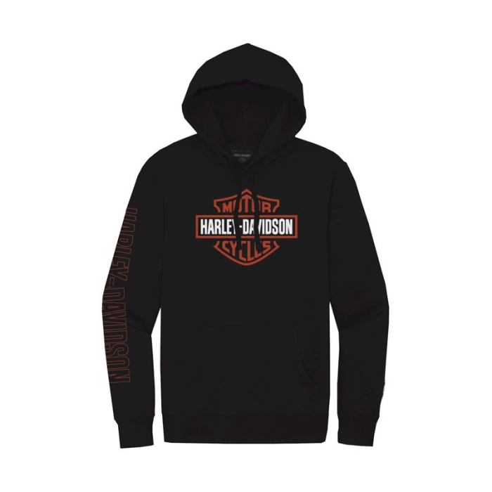 Harley-Davidson® Men's Hallmark B&S Pullover Hoodie - Džemperis