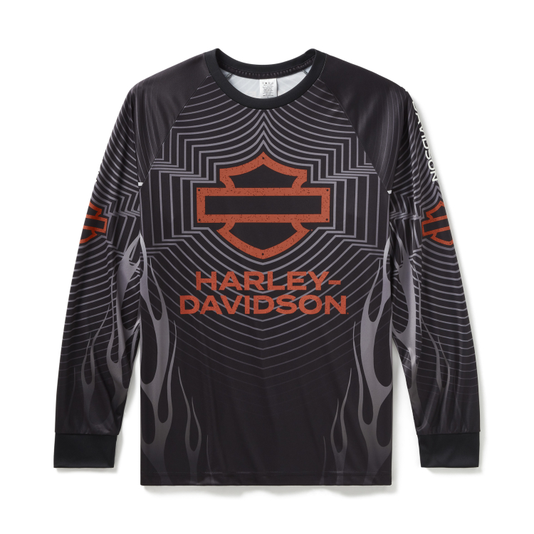 Bar & Shield Moto Jersey - Marškinėliai