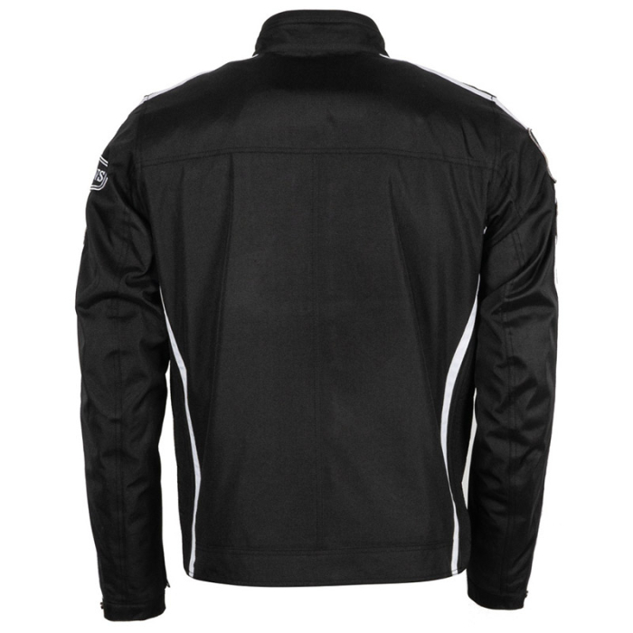 Helstons King Tissu Jacket Black - Važiavimo striukė