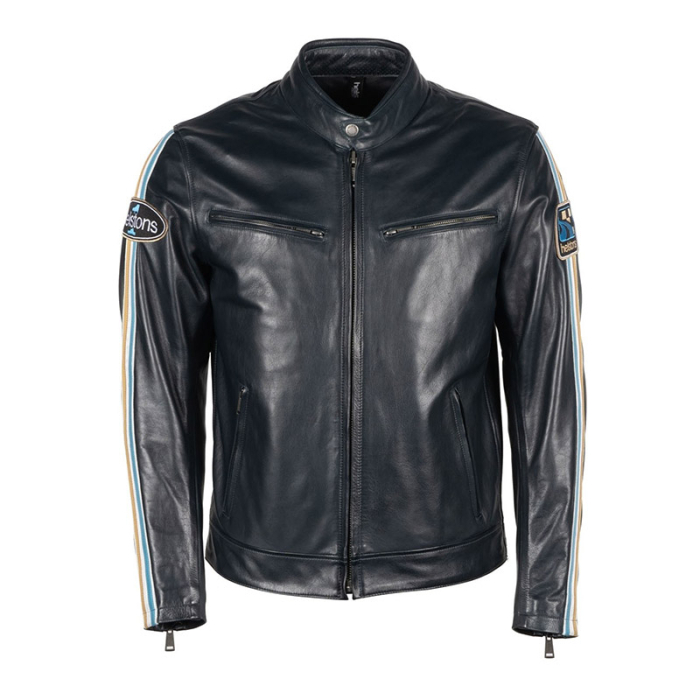 Helstons Race Rag Leather Jacket - Važiavimo striukė