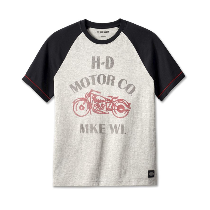 Harley-Davidson® Men's Vintage Spirit Raglan - Marškinėliai