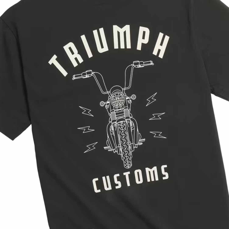 Triumph Customs Ape Hanger Crewneck - Marškinėliai