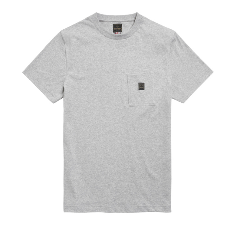 Triumph Ditchling Tee Grey Marl - Marškinėliai