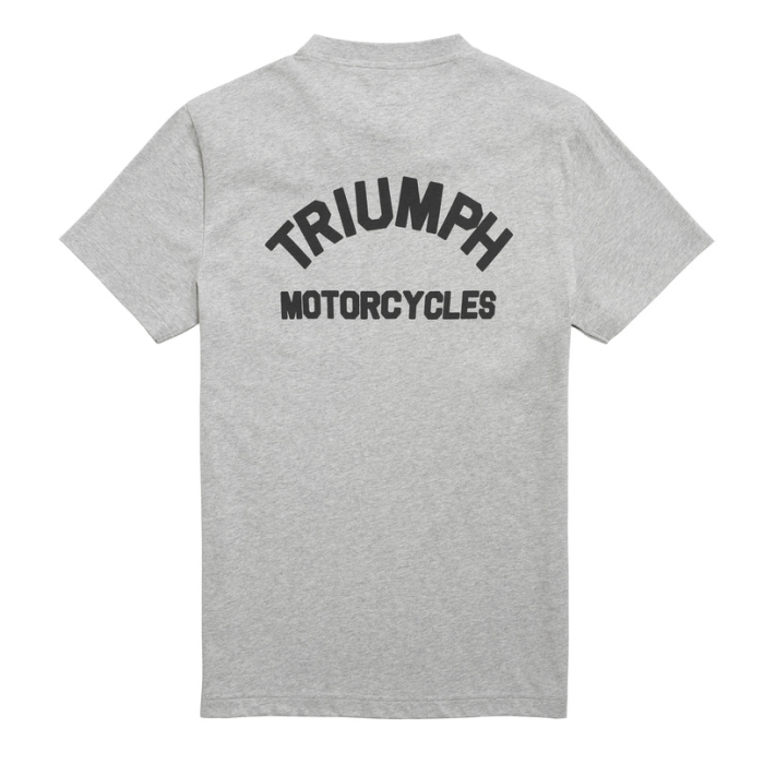 Triumph Ditchling Tee Grey Marl - Marškinėliai