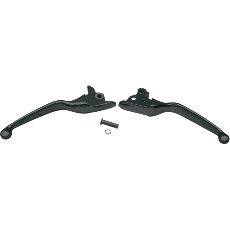 LEVER SET BLK 08-13 FLHT