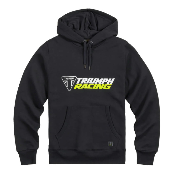Racing Hoodie Black - Džemperis
