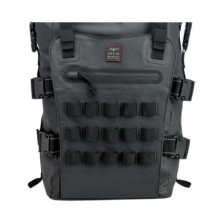 Biltwell, Exfil-60 bag. juoda kuprinė (skirta ant motociklo galo)