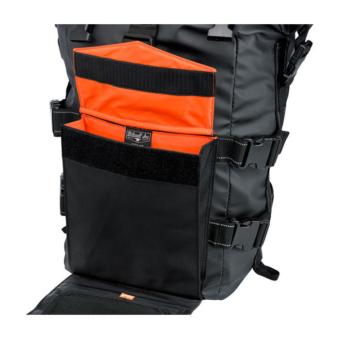 Biltwell, Exfil-60 bag. juoda kuprinė (skirta ant motociklo galo)