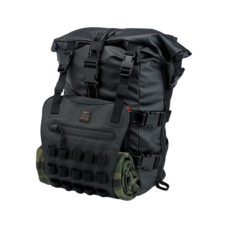 Biltwell, Exfil-60 bag. juoda kuprinė (skirta ant motociklo galo)