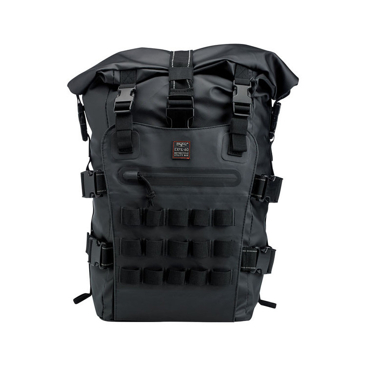 Biltwell, Exfil-60 bag. juoda kuprinė (skirta ant motociklo galo)