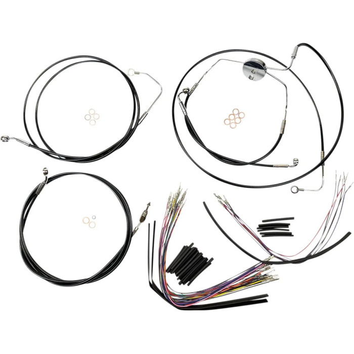 CONTROL CABLE KIT XR BLK