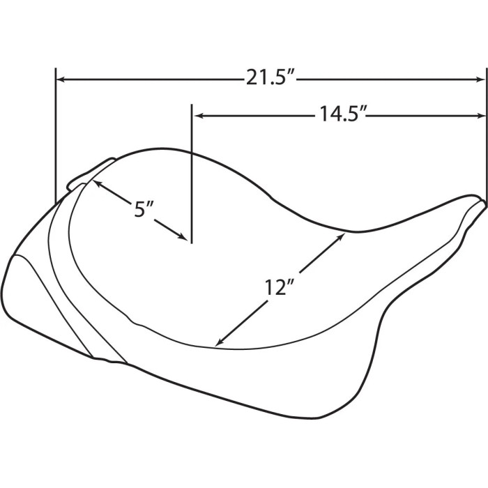 SEAT SOLO - MILD STITCH - FL 0