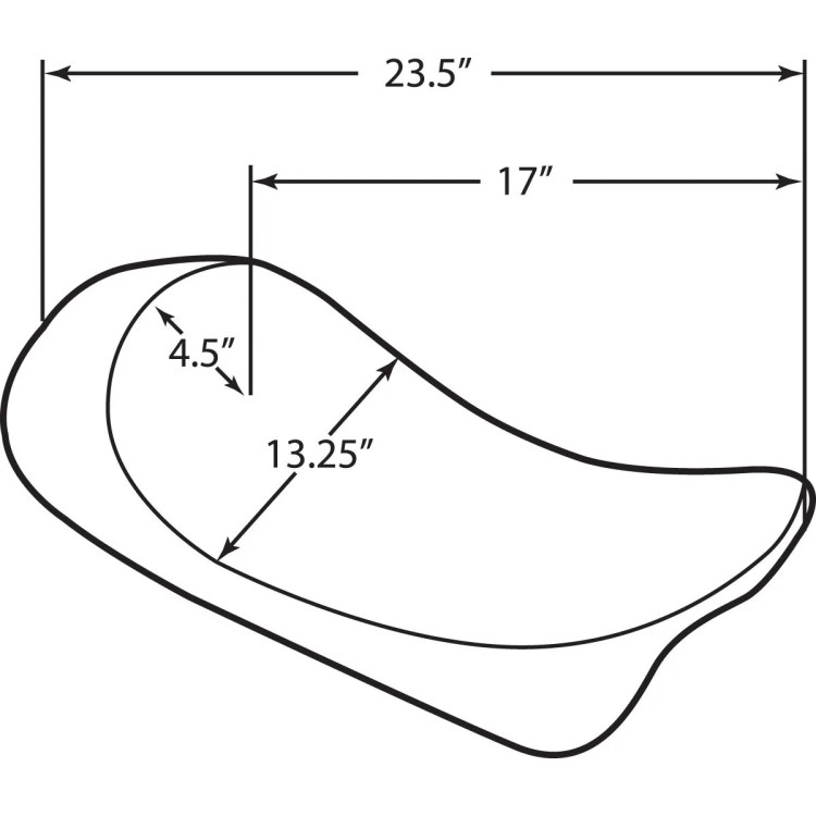 SEAT SOLO - FAUX SUEDE - DIAMO