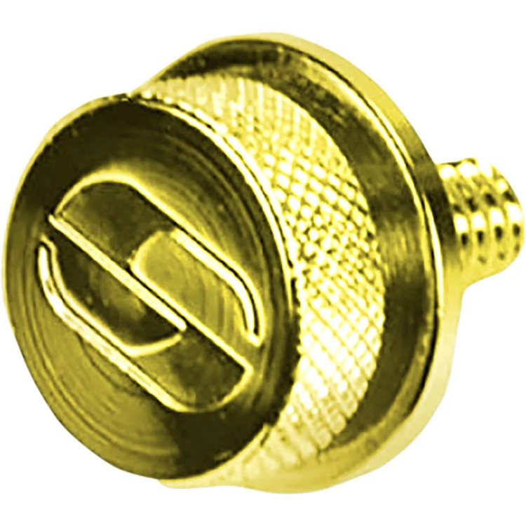 SEAT KNOB GOLD 1/4 - 20