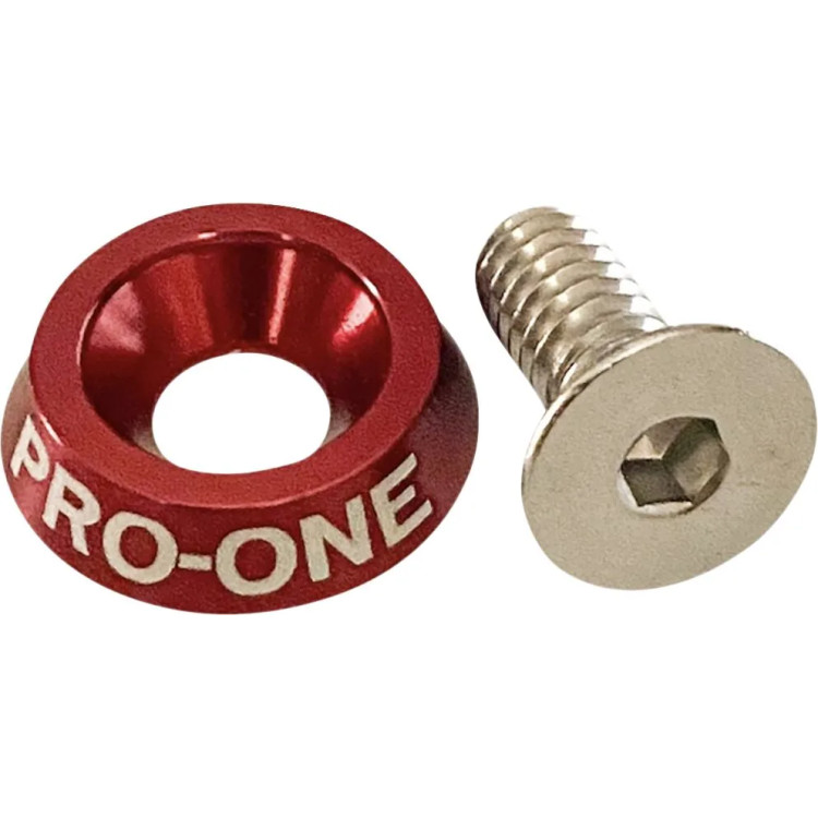 SEAT KNOB 1/4-20 RED
