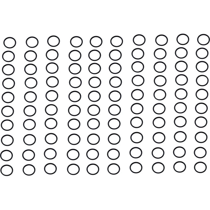 O-RING DRAIN PLUG 100/PK