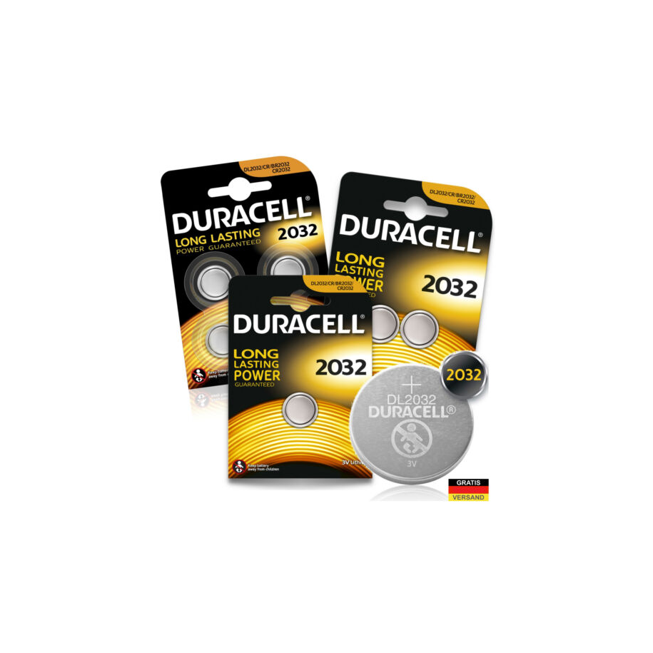 Elementas Duracell CR2032