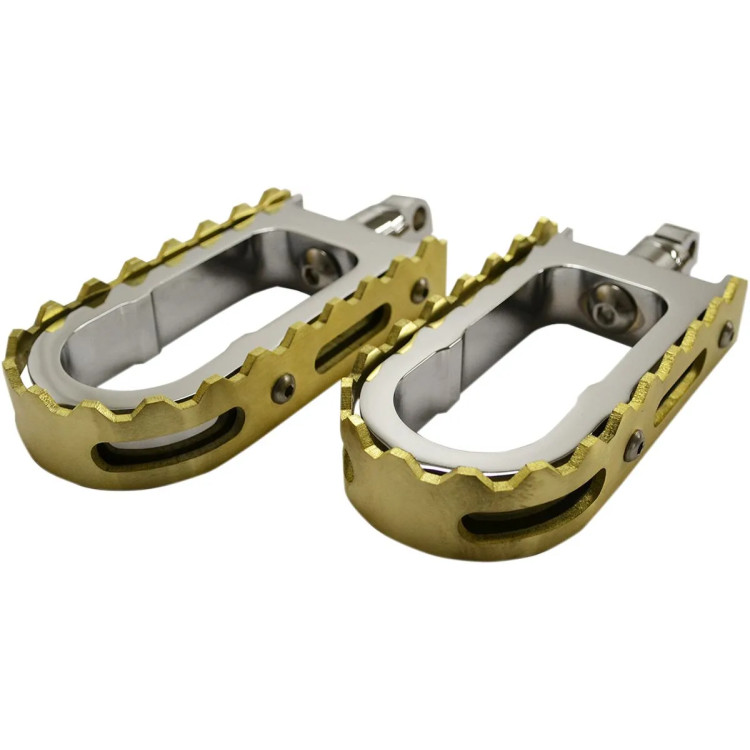 FOOTPEGS BMX CHR/BRASS