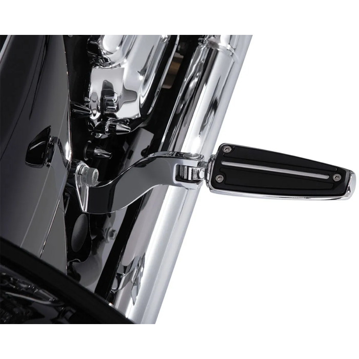 FOOTPEG RAIL W/MNT CHR