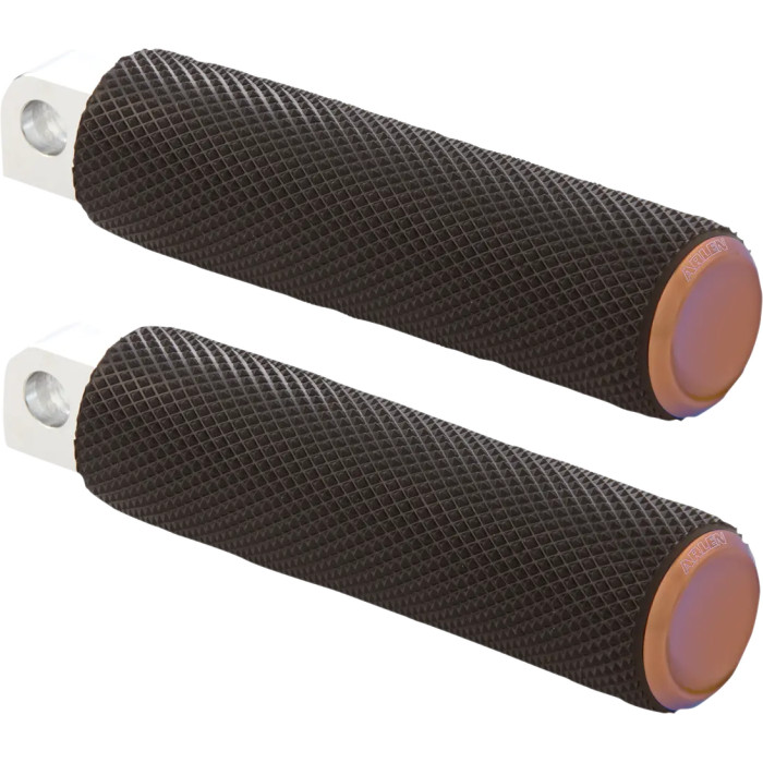 FOOTPEGS - KNURLED - TITANIUM