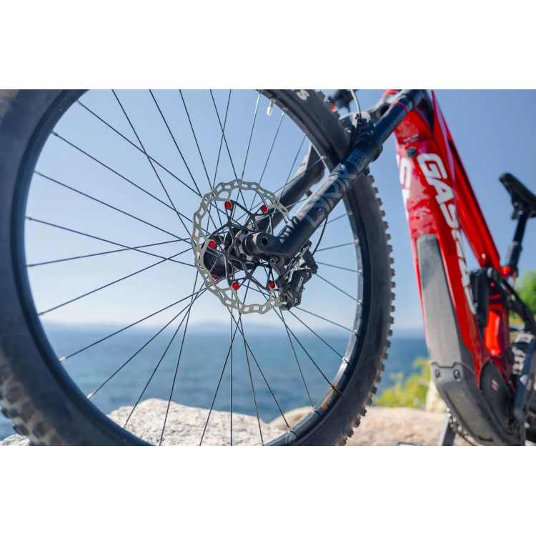 DISC WAVE FLOAT 203X2.0MM RED