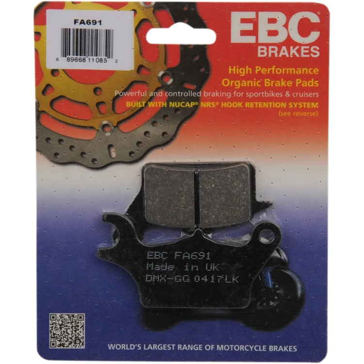 BRAKE PAD FA SER ORGANIC