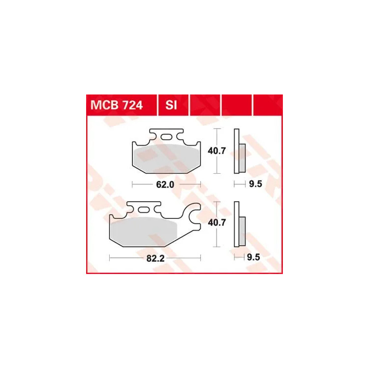 BRAKE PAD SINT ATV RACE