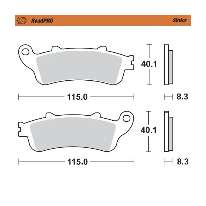 BRAKE PAD SINT FR