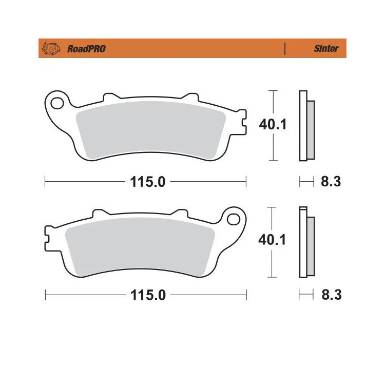 BRAKE PAD SINT FR