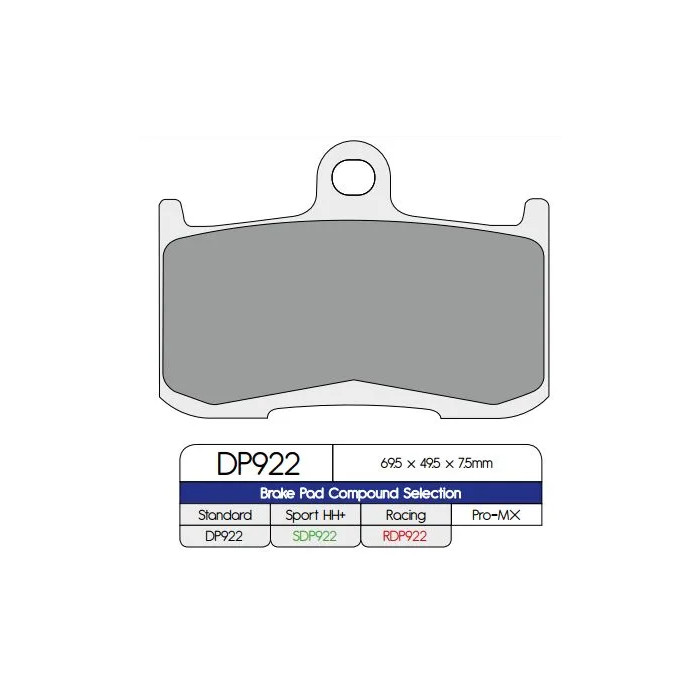 BRAKE PAD SINT FR