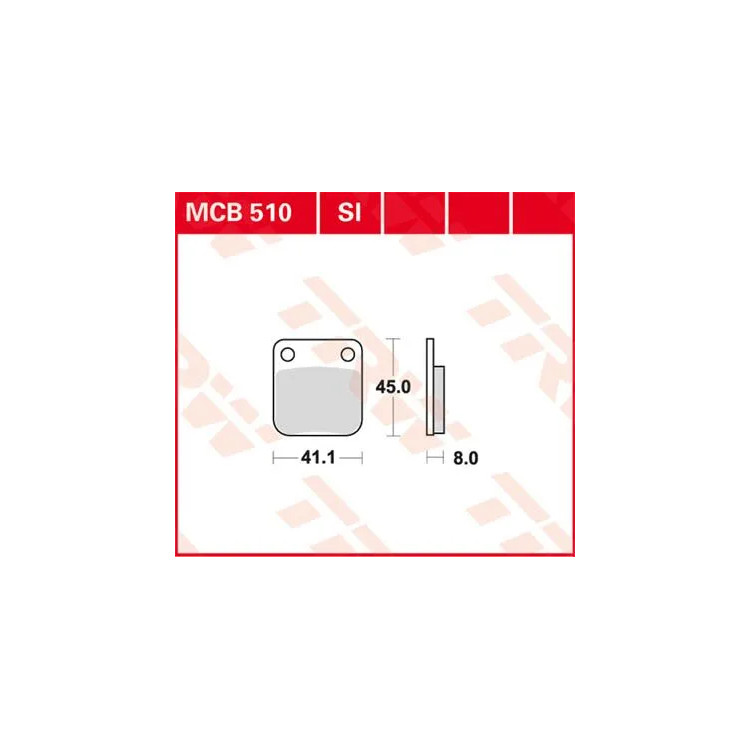 BRAKE PAD SINT/CAR OFF