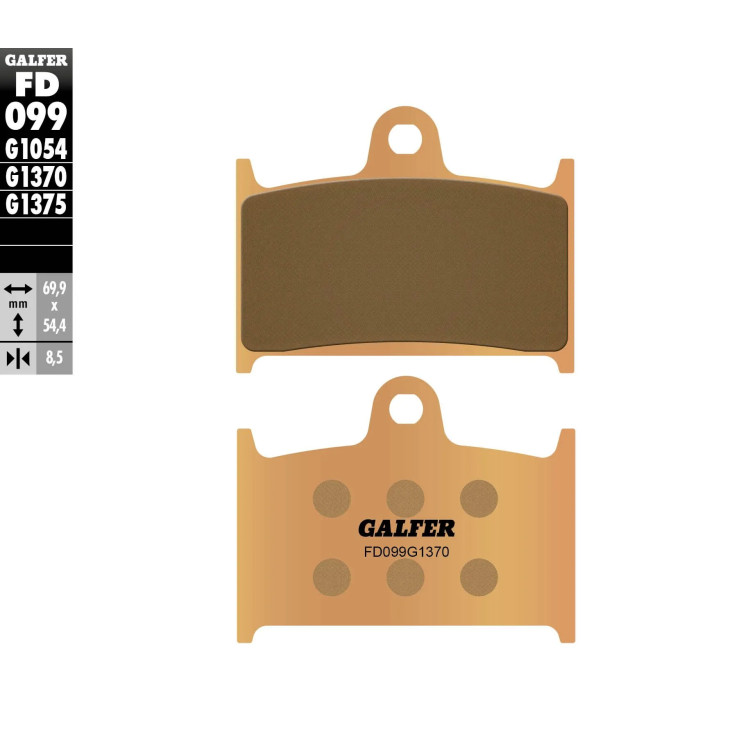 BRAKE PAD SINT FR