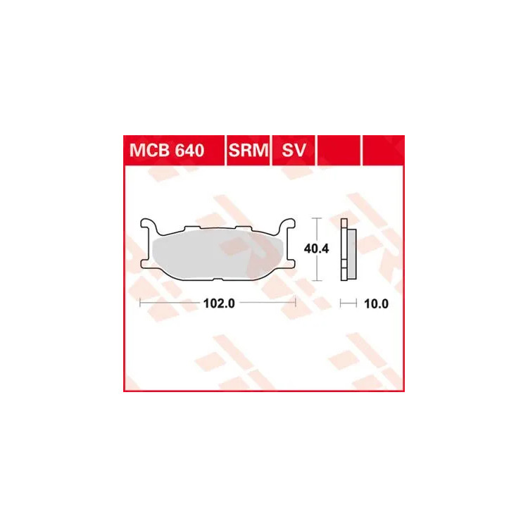 BRAKE PAD SINT FR