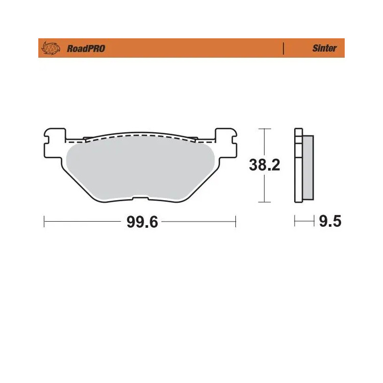 BRAKE PAD SINT REAR