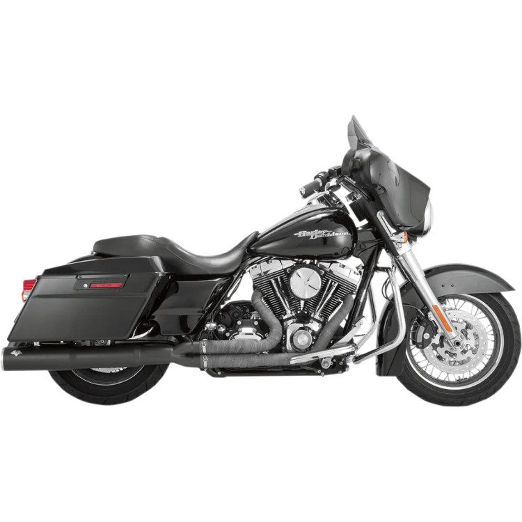 WRAP EXHAUST BLK 2X25