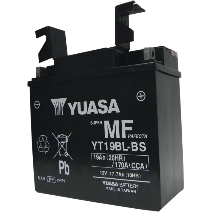 BATTERY YUASA MF YT19BL-BS 