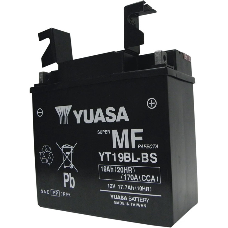 BATTERY YUASA MF YT19BL-BS 