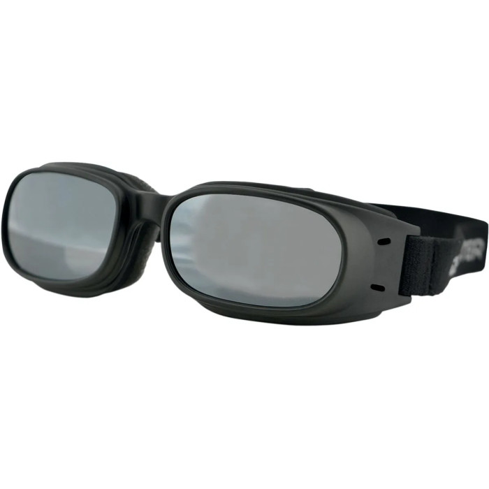 GOGGLE PISTON BLACK W/ SMOKE M